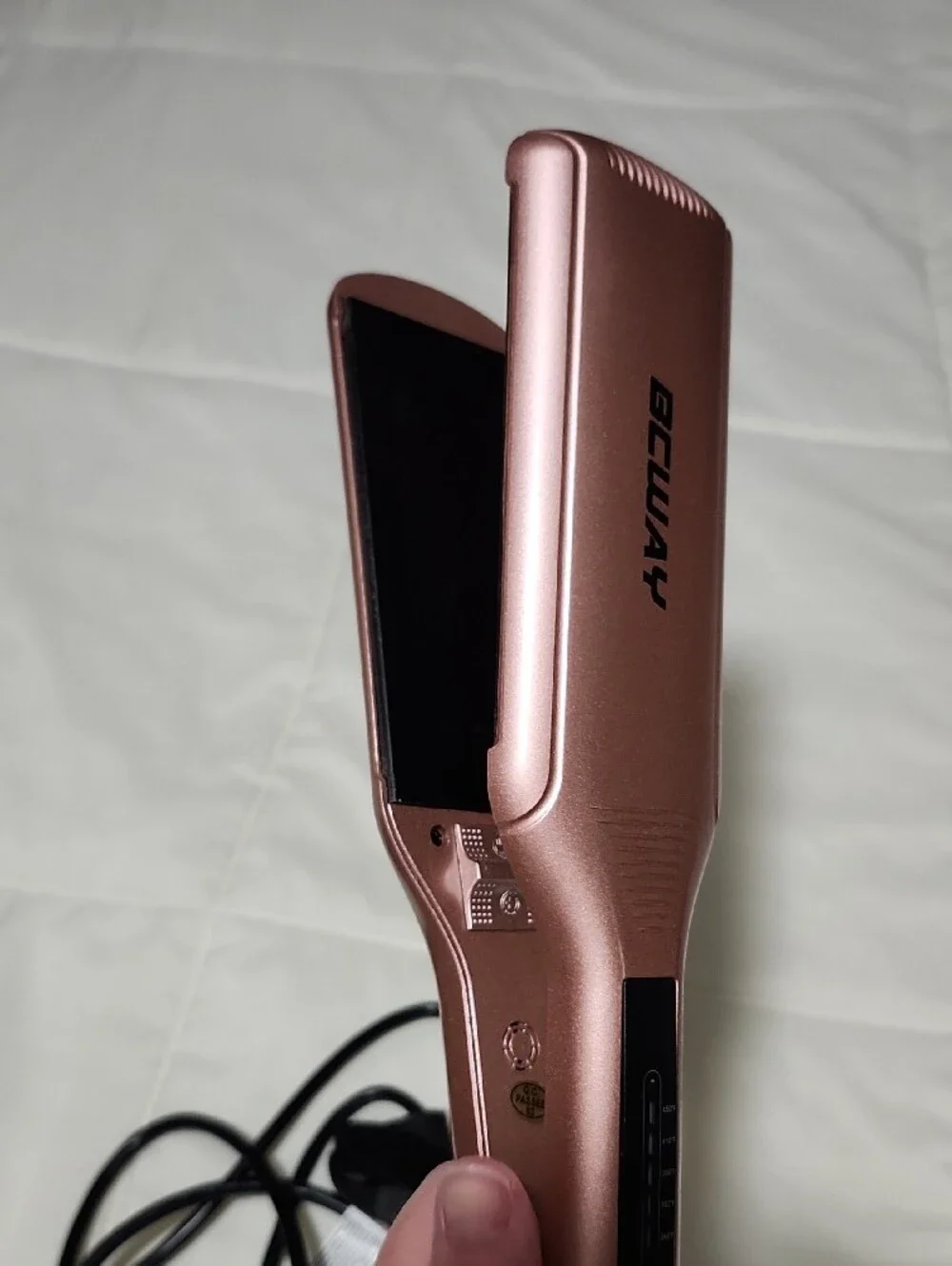 Rose Gold Hair Straightener - Ceramic Flat Iron